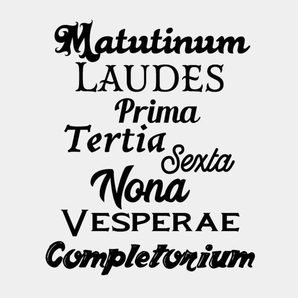 Horae - Hours in Latin Thumbnail