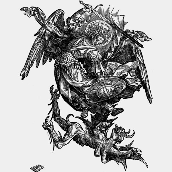 St Michael by Jacob Cornelisz van Oostsanen, 1510 Thumbnail