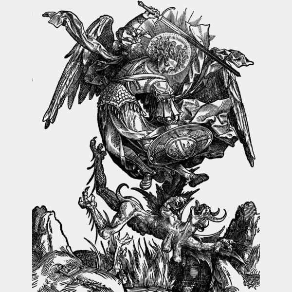 St Michael with ground Thumbnail