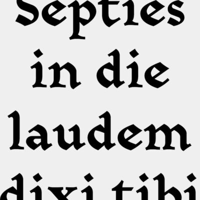 Septies in die Thumbnail