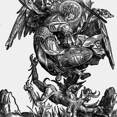 St Michael with ground Thumbnail